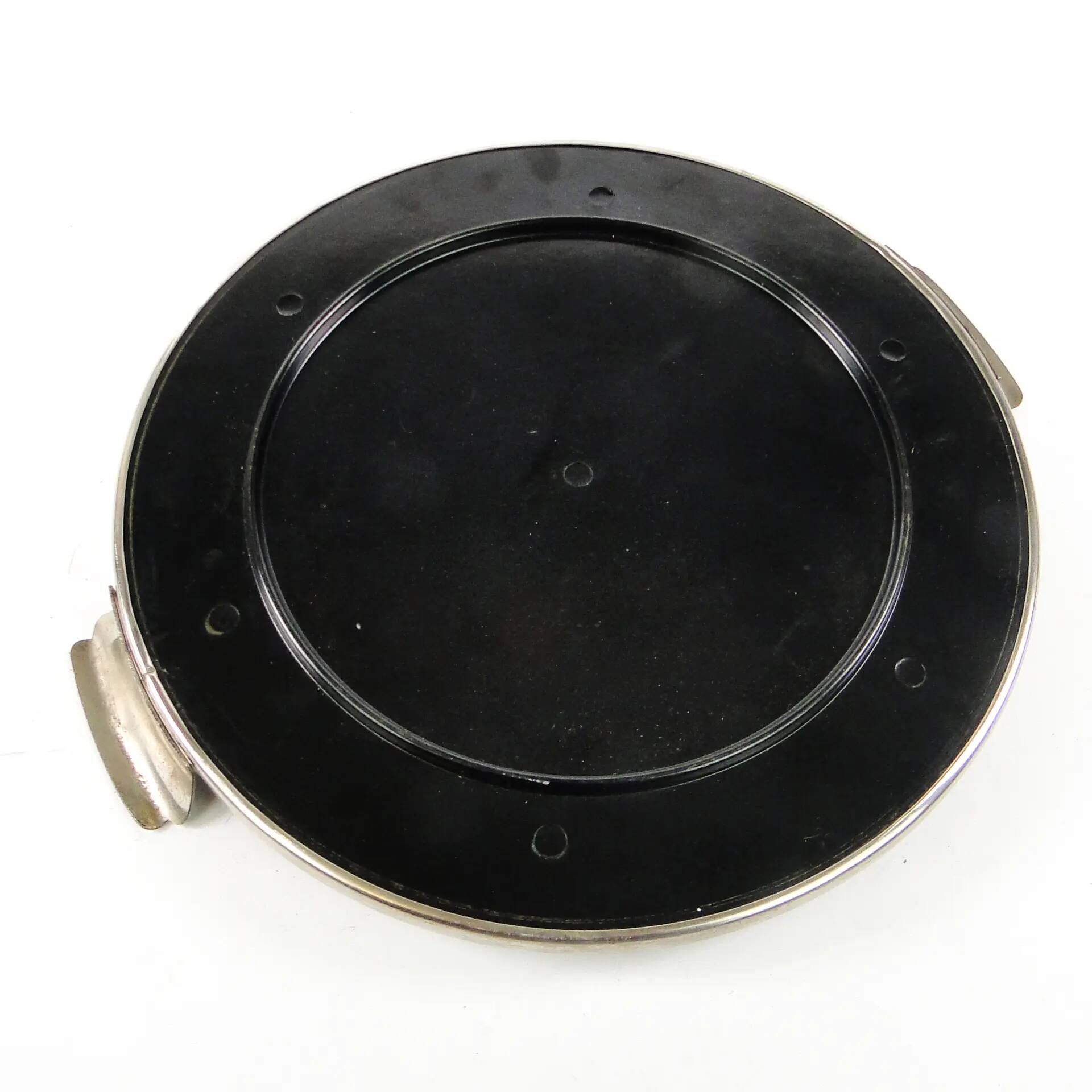Art Deco tray, silver-plated brass, OPP Jihlava, Czechoslovakia, 1960s