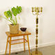 Vintage brass floor lamp | Kamenicky Senov