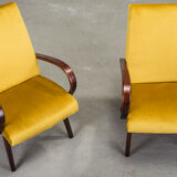 Armchairs by Jaroslav Smidek for Ton, 1960