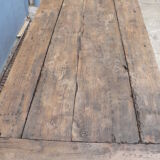Solid wood farm table