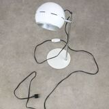 Space-age Italian Table Lamp in White Colour, 1970s