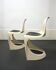 Pair of chairs model 290 designed by Steen Ostergaard for CADO, 1970.