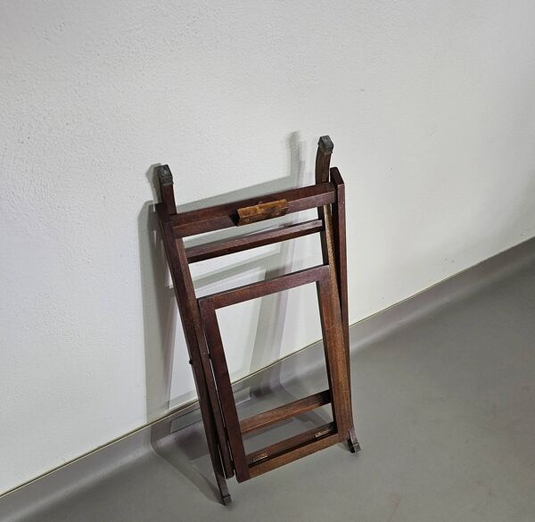 Plateau de service/plateau de majordome/table d'appoint pliable victorienne
