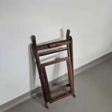 Plateau de service/plateau de majordome/table d'appoint pliable victorienne