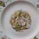 21cm plate Peter Rabbit Wedgwood Barlaston England Beatrix Potter