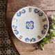 Compote dish or antique footed plate in ironstone - Laval -