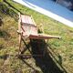 Old deckchair / bayadere deckchair
