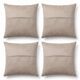 Set of 4 vintage kilim cushion covers 48x51 cm