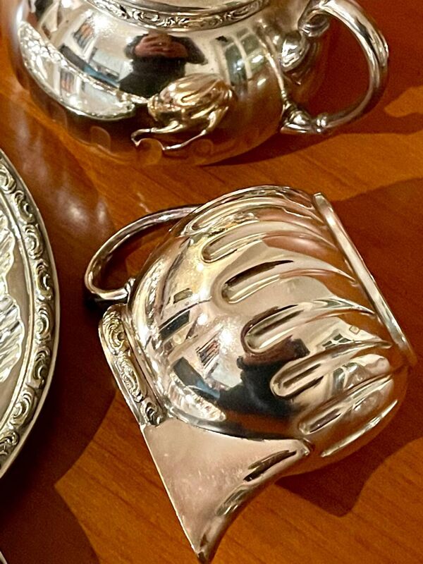 Service à thé,WMF, métal argenté, 4 pièces