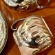 WMF tea set, silver-plated metal, 4 pieces