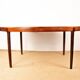 Table de repas, ovale, extensible, Danoise, Palissandre, Harry Ostergaard.