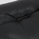 1970s Armchair in Black Leather, Italy