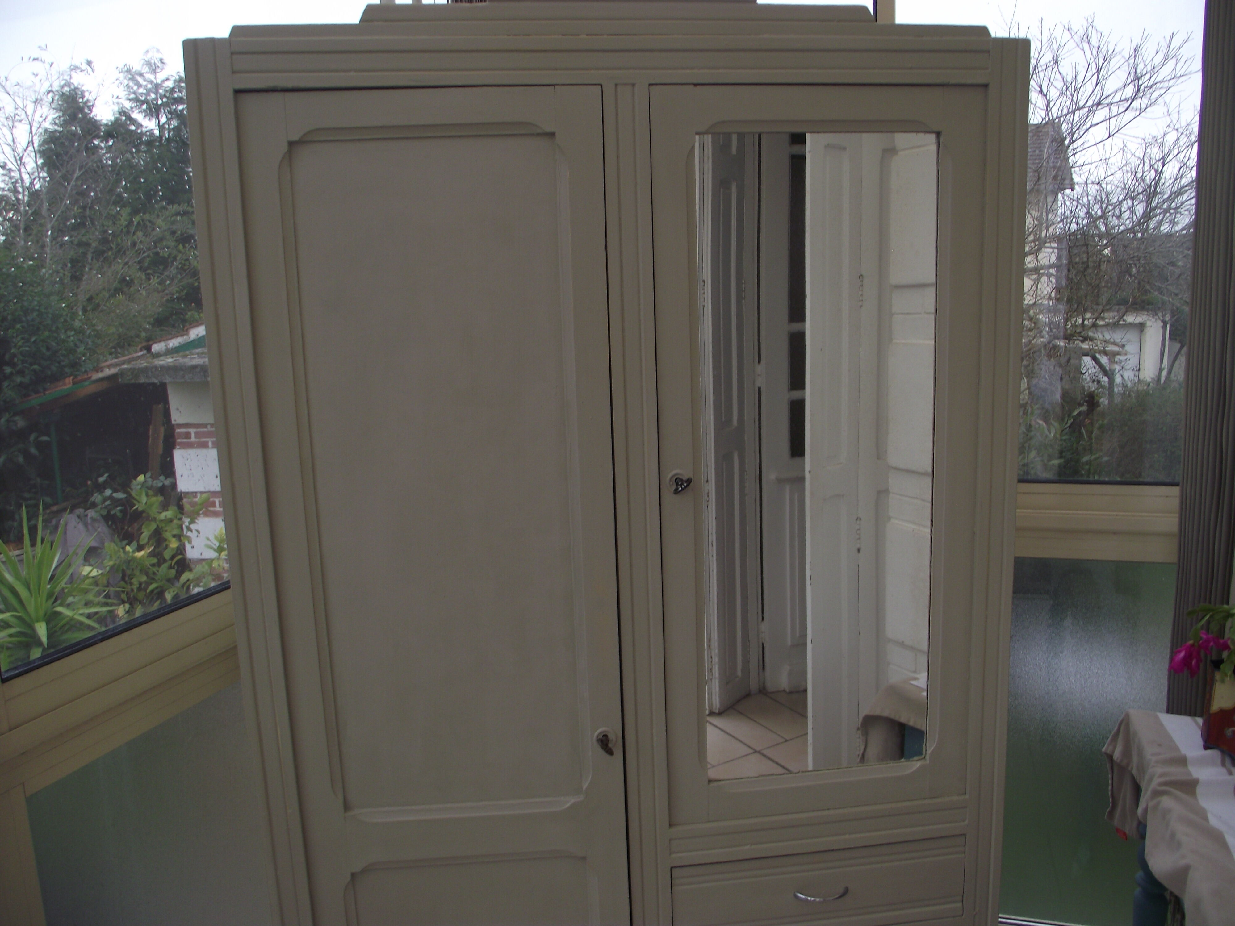 Art Deco Parisian wardrobe.