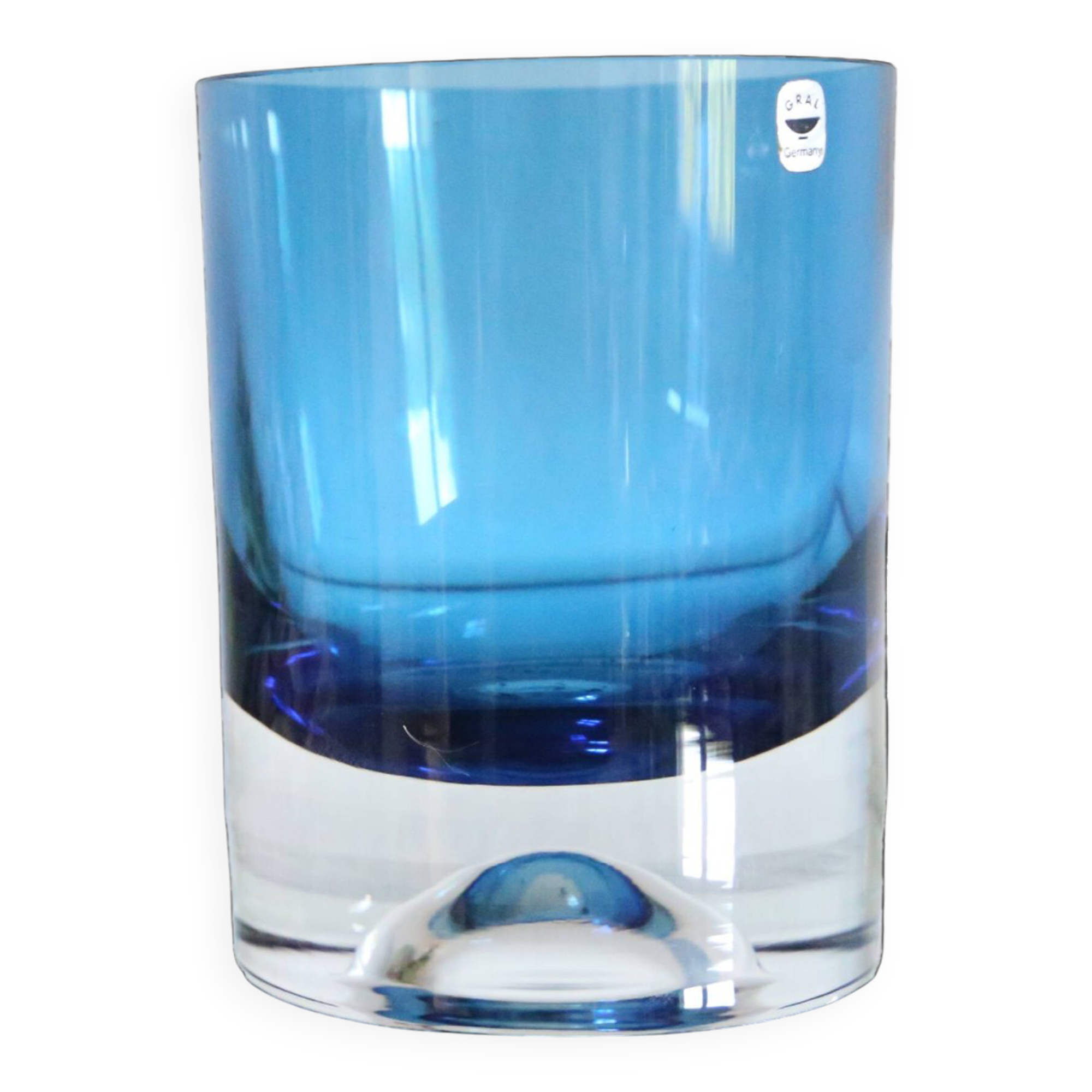Gral Germany vase, 1965, blue, vintage