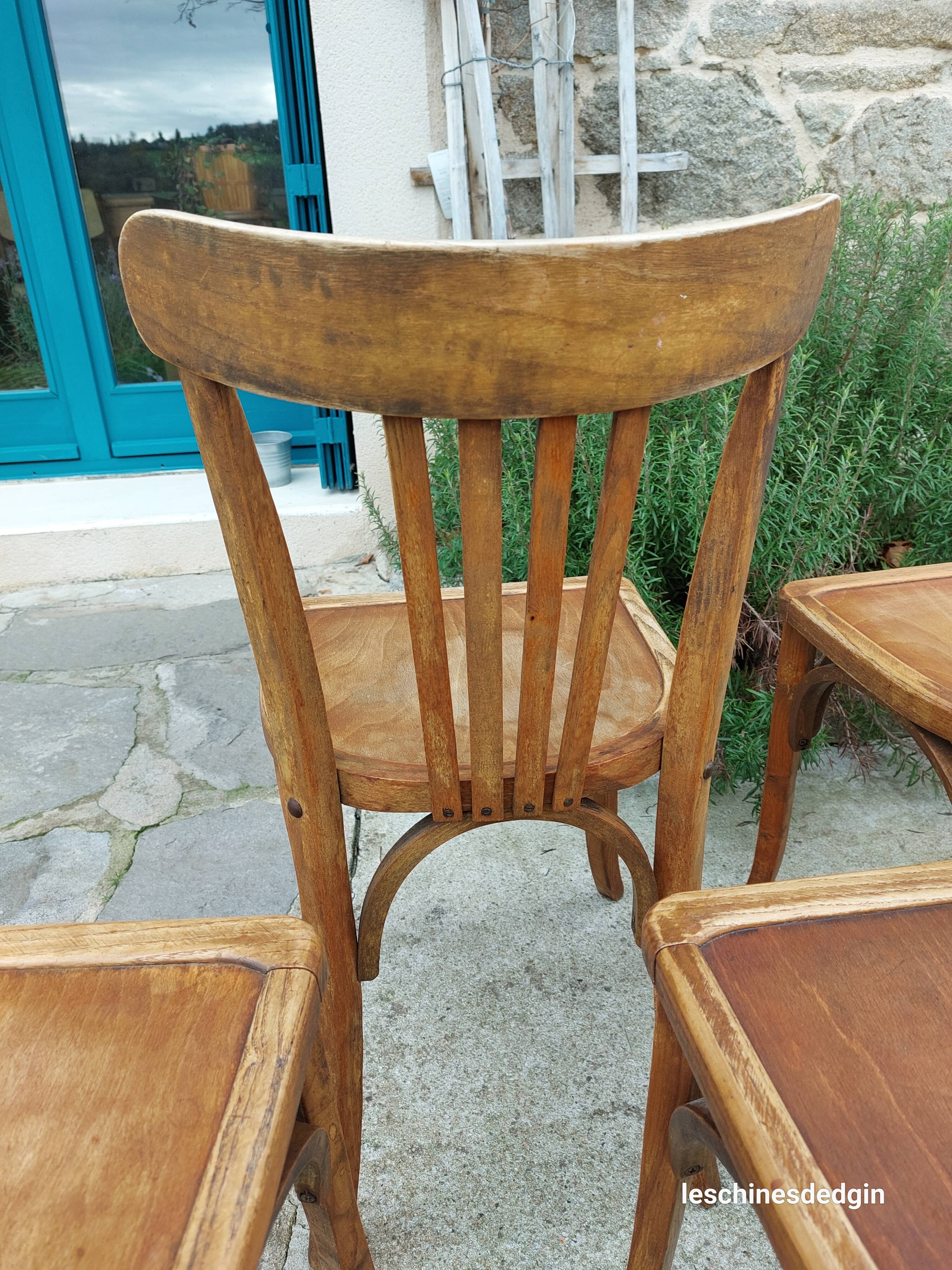 6 Luterma bistro chairs