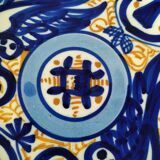 Vintage Spanish artisan plate (attributed to Talavera - Castile)