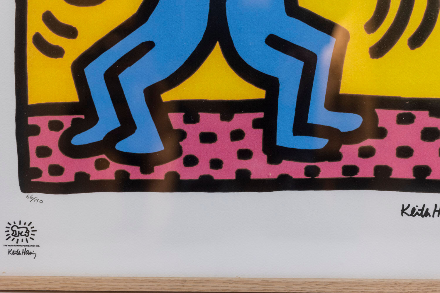 Keith Haring, screen printing, 1990s