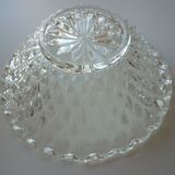 Lot de 5 coupelles en verre moulé