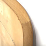 Miroir scandinave en chêne "Kristina, modèle 603", Nybrofabriken, Suède, 1960