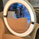 Vintage bathroom mirror allibert a41 backlit space age 1970