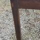 Farm table in oak and white wood 160cm 1 drawer t 20th century