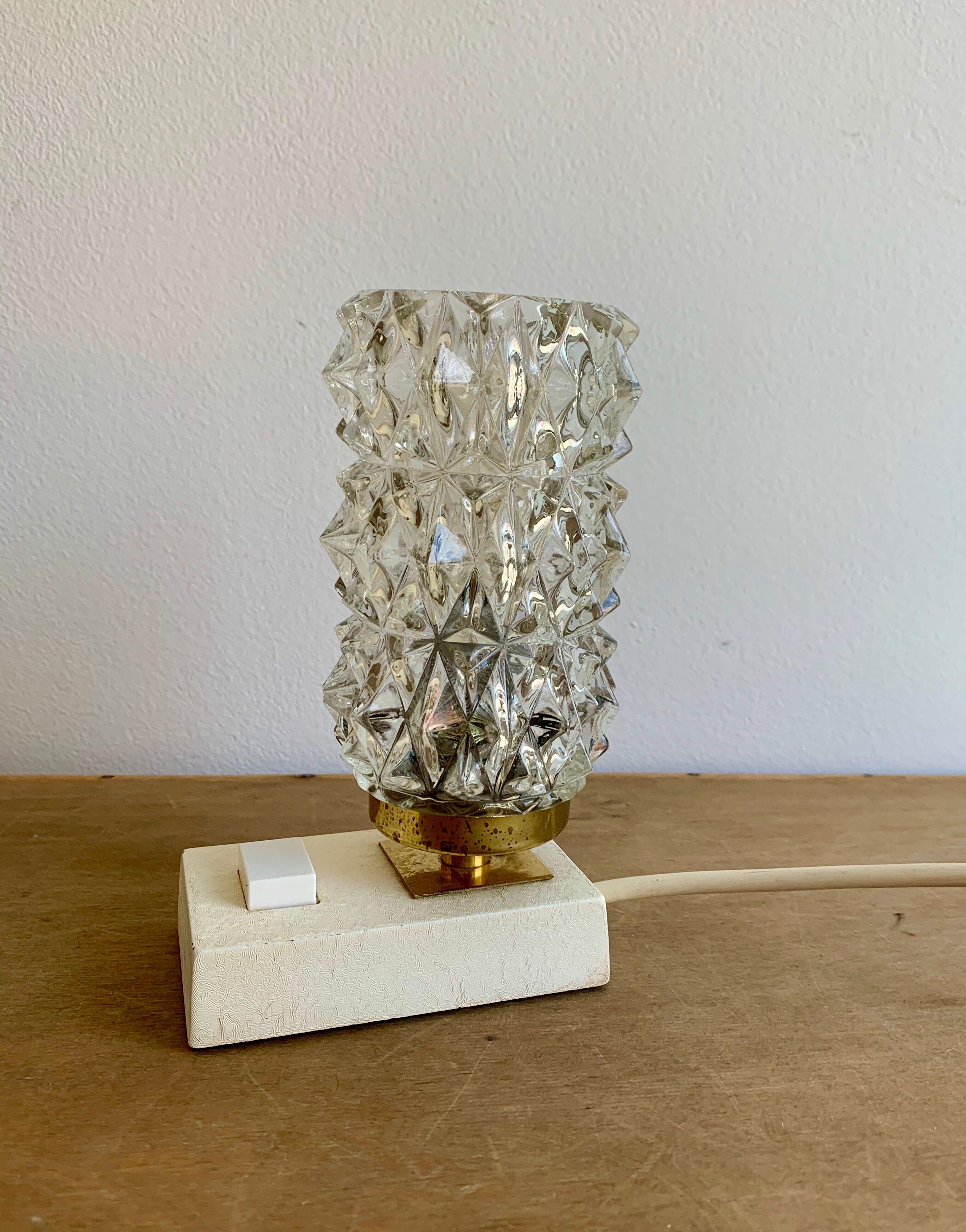Vintage bedside table lamp, 1960s