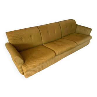 Vintage mustard sofa