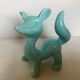 Saint Clement style zoomorphic blue fox