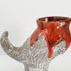 Pair of vintage zoomorphic pitchers