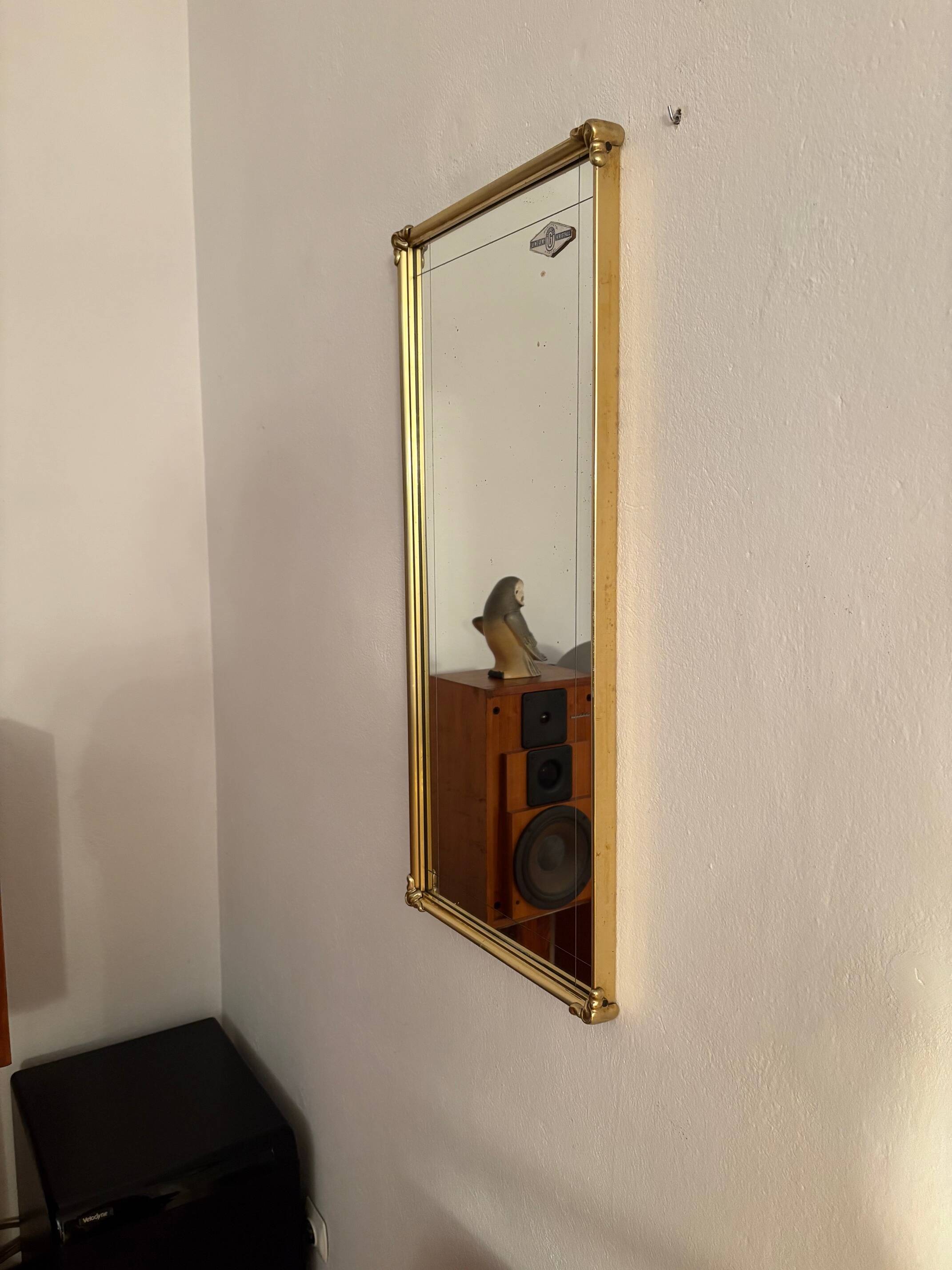 Union Kristall Mirror, Germany, 1960s