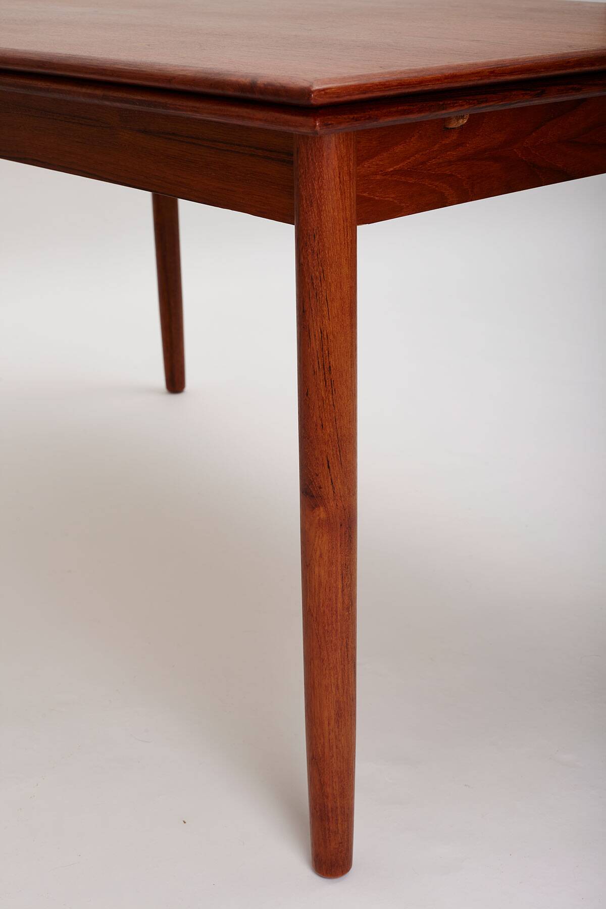 Mid-Century Danish Dining Table with Dutch Pulls, 1970’s.