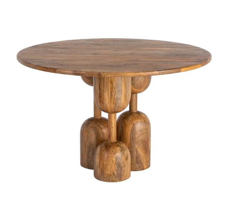 Mango wood dining table living room 12