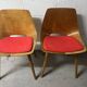 Pair of Tonneau chairs by Pierre Guarriche