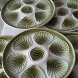 Lot of 6 oyster plates Mill of Wolves