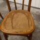 Set of 6 chairs bistro j&j kohn 1900 seat cannage