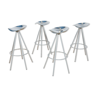 4 model jamaica bar stools by Pepe Cortés for Amat, 1990s, set of 4