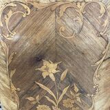 Louis XV style secretary with painting