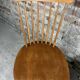 Scandinavian chairs (series of 6) in teak produced by samcom 1960