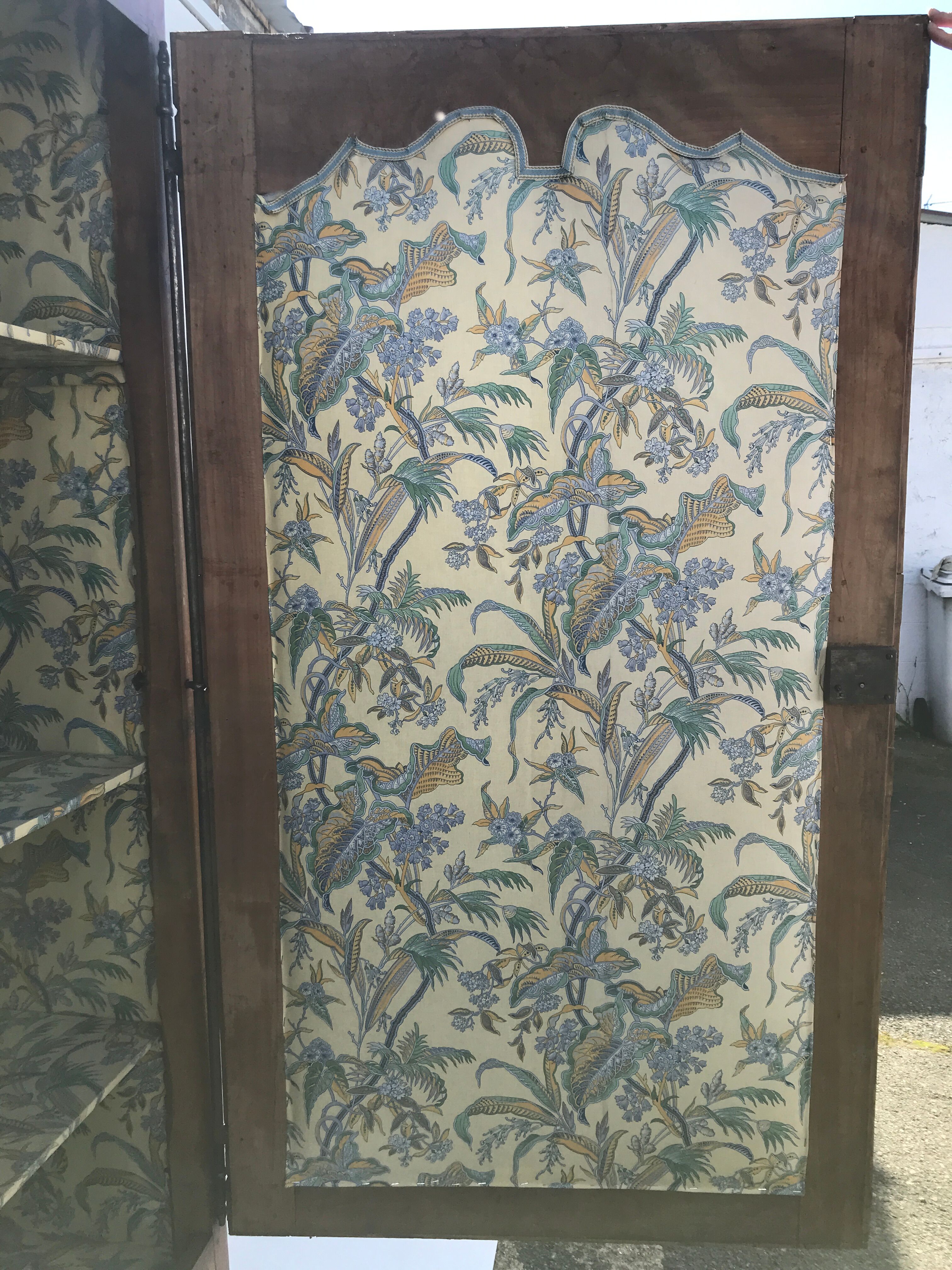 Louis XV marquetry bonnetière 1950s