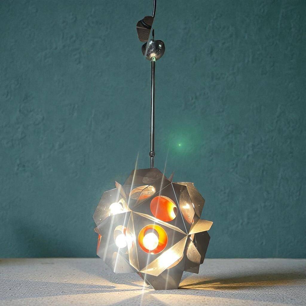 Vintage Space Age Pendant Lamp/Chandelier
