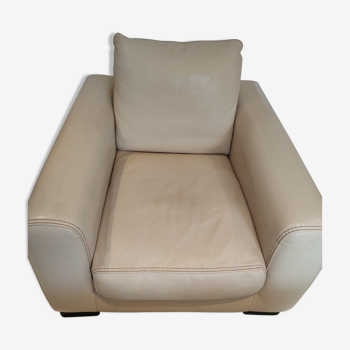 Fauteuil en cuir Roche Bobois