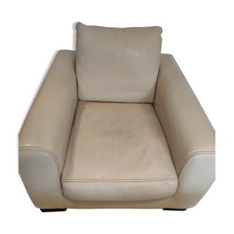 Roche Bobois leather armchair