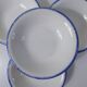 4 deep plates in Italian earthenware