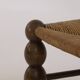 Vintage low chair in solid wood (oak) Dlg Dudouyt Circa 1960