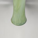 Vase vert étonnant des années 1960, signé Ca Dei Vetrai. Fabriqué en Italie.