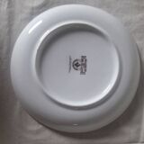 White porcelain drainer and dish