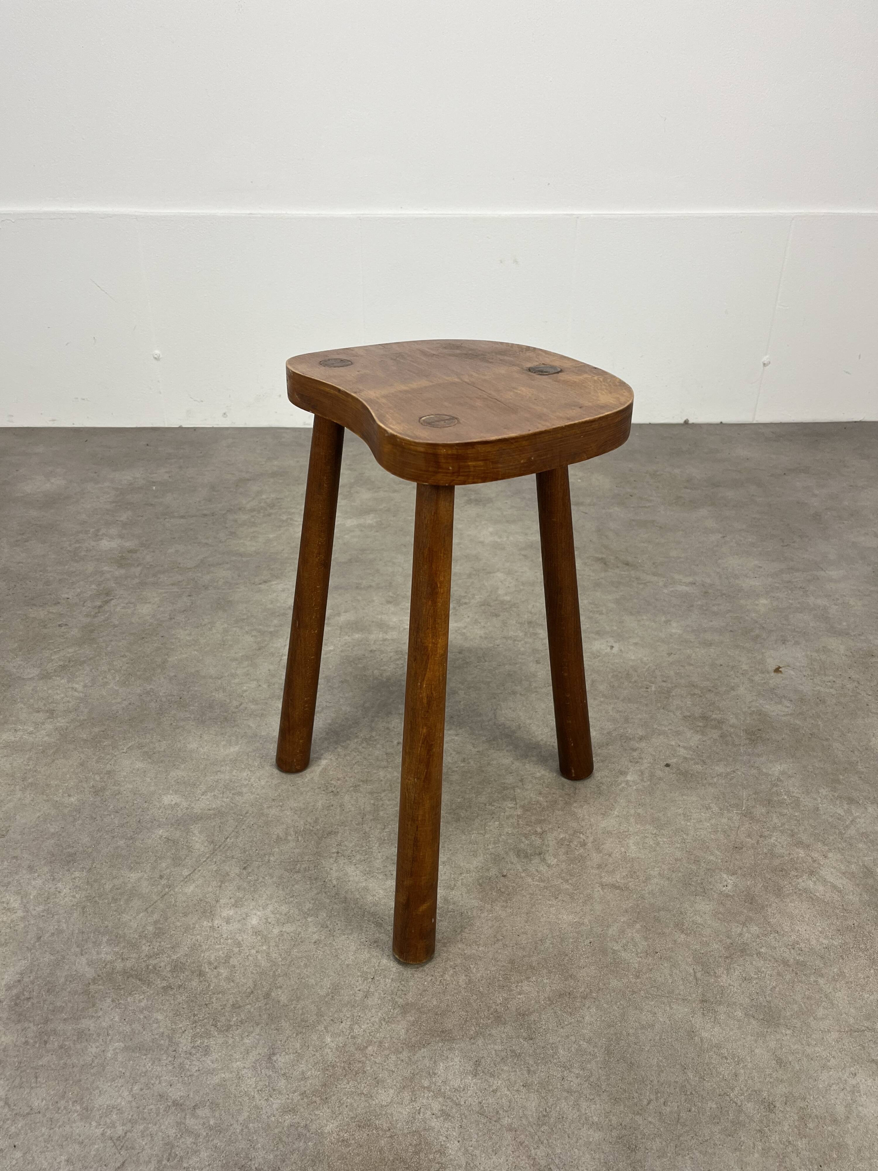 Brutalist Tripod Stool, Firm