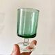 6 verres à pied Luminarc, modèle Suède n°5, calice vert
