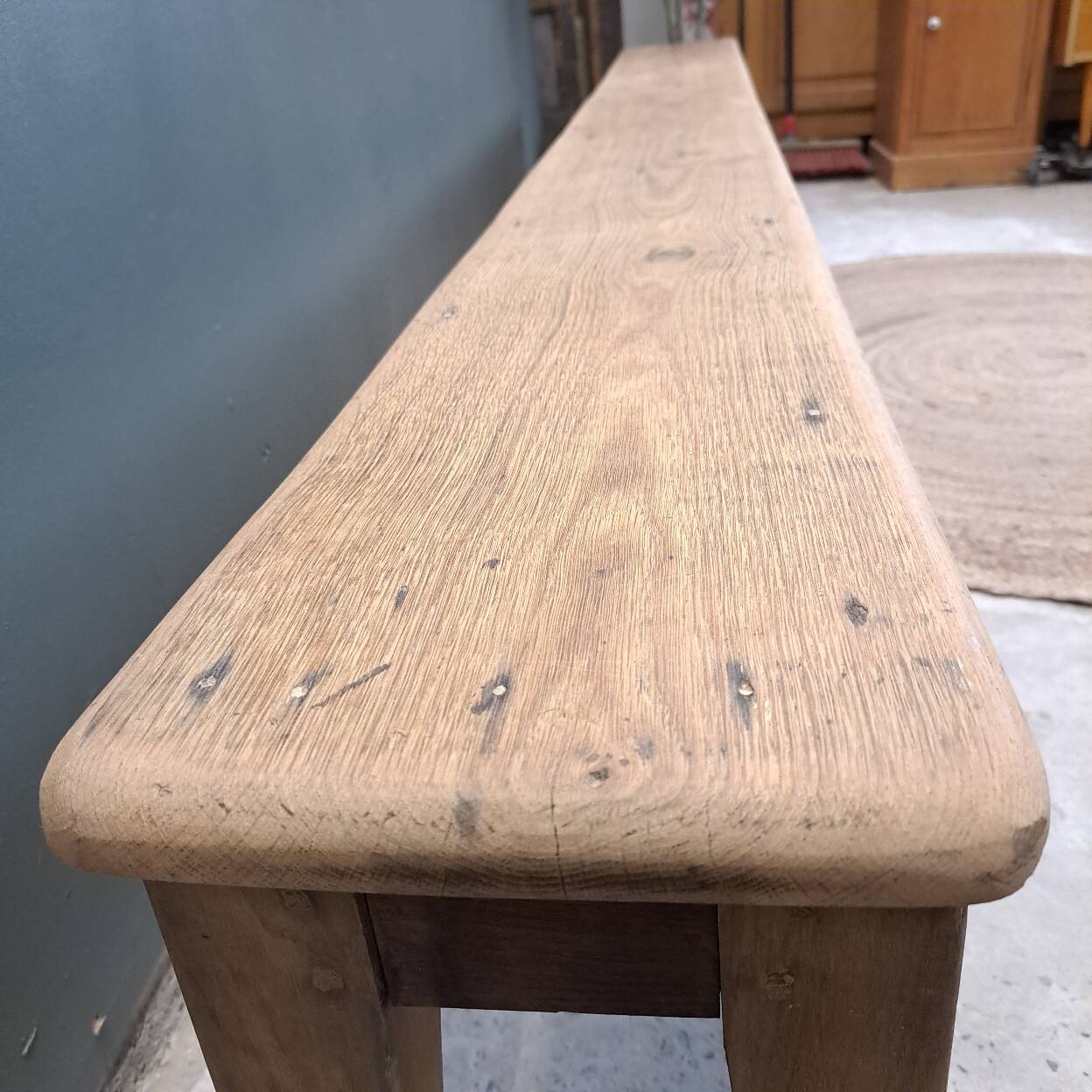 Oak bench