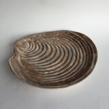 6 Shellfish plates by Dominique Guillot Vallauris from the 60's